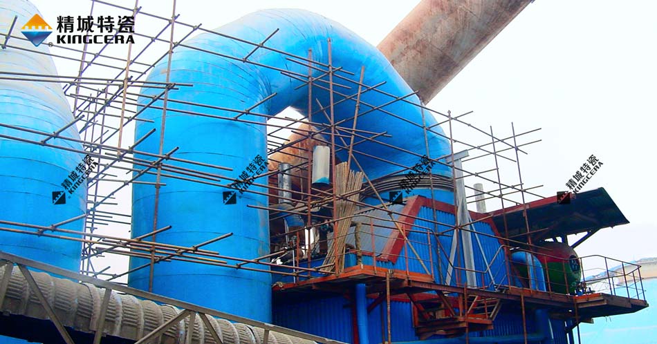 耐高温耐磨陶瓷管路|热风管路